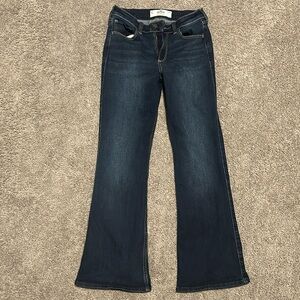 Hollister dark wash boot cut jeans